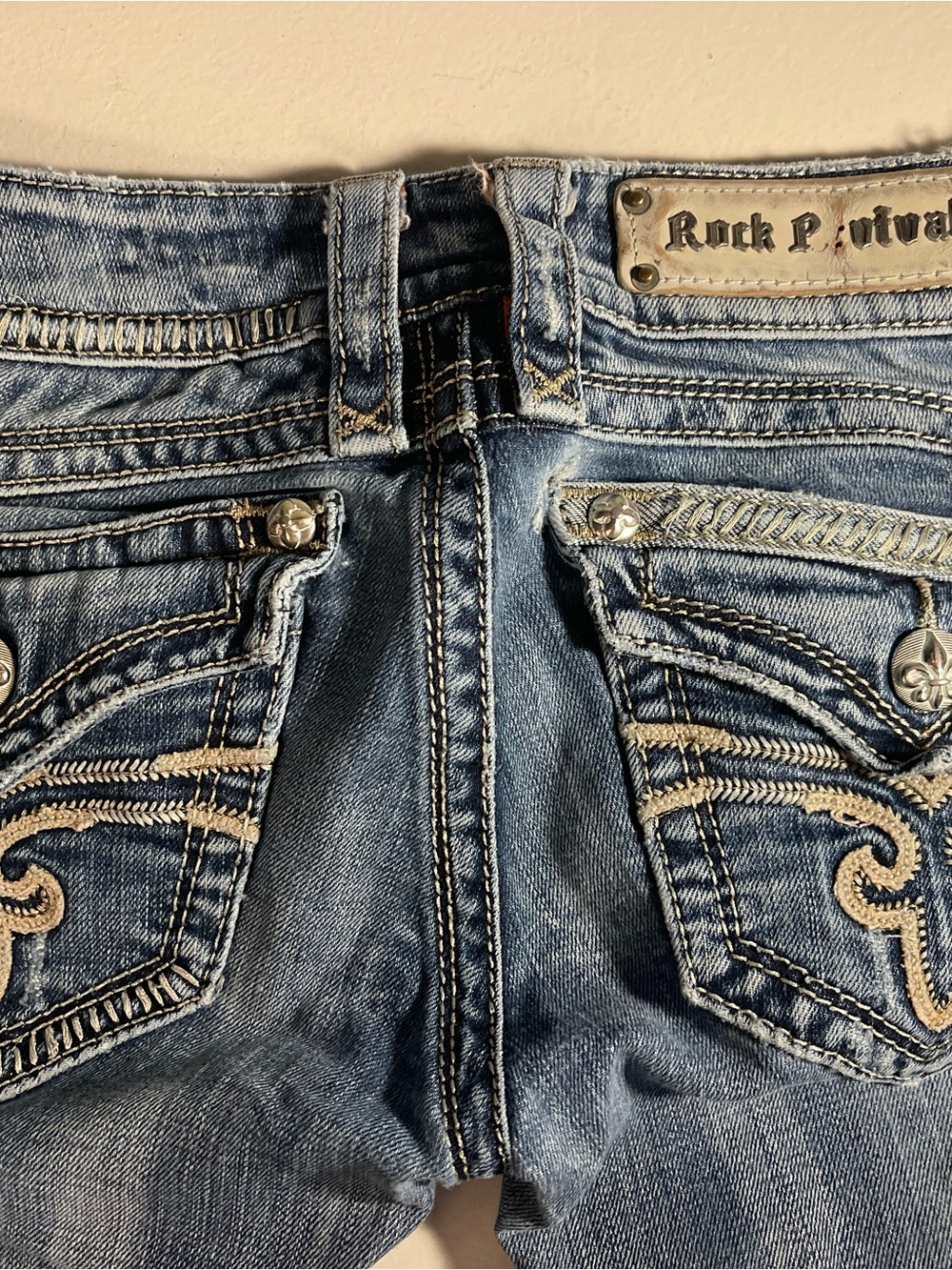 Rock revival jeans, Gwen boot size 25